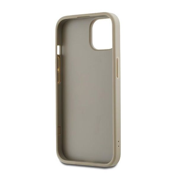 DKNY Case for iPhone 15 Plus - DKNY Hardcase Wrist Strap Stock Logo (DKHCP15MPBSWSE) - Beige 3666339264888 έως 12 άτοκες Δόσεις