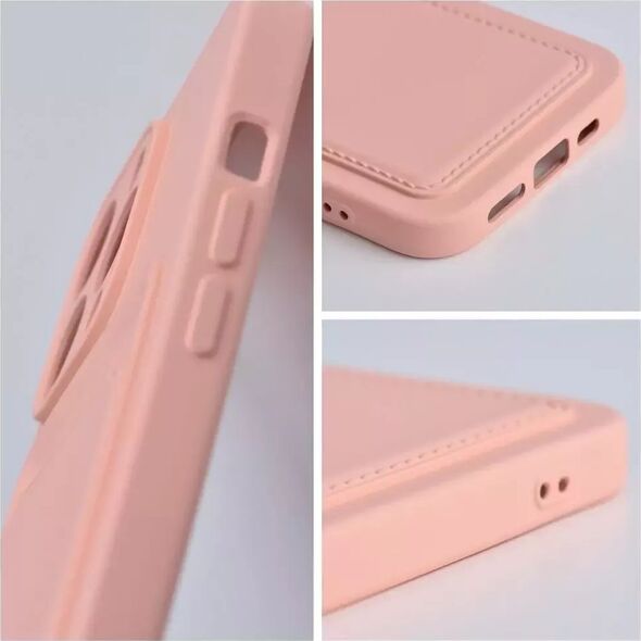 4kom.pl Futerał CARD CASE do IPHONE 14 różowy 12927775 5903396164767