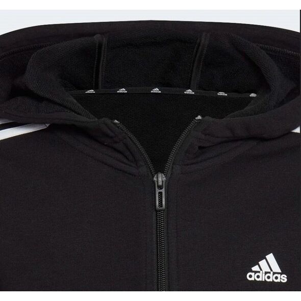 Adidas Bluza adidas Essentials 3 Stripes Full-Zip Hoodie Jr IC3634 12989307 4066752437415