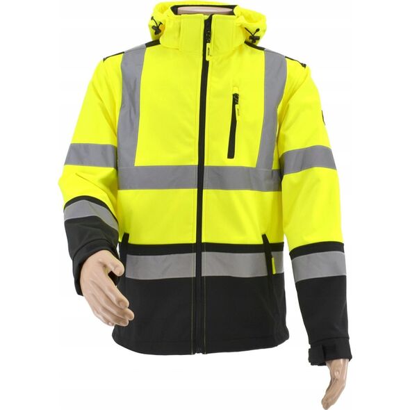 Kurtka męska AWTools AWTOOLS KURTKA SOFTSHELL BLUZA T3/ ODBLASKOWA/  M 13576953 5903678618360