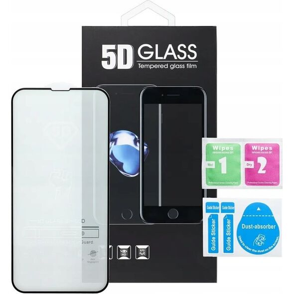 5D Full Glue Tempered Glass - do Samsung Galaxy A54 5G / S23 FE czarny 13876055 5903396253294