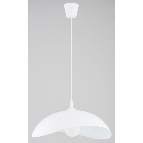 Lampa wisząca Alfac Alfa Jaśmin 61115 lampa wisząca zwis 1x60W E27 biała 13932126 5900458611153