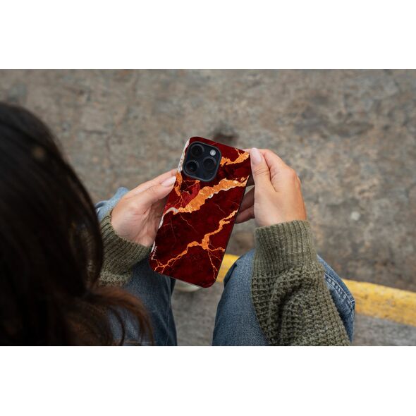 Θήκη Sonique Marble για Apple iPhone 14 Pro Max Κόκκινο 5210312070331