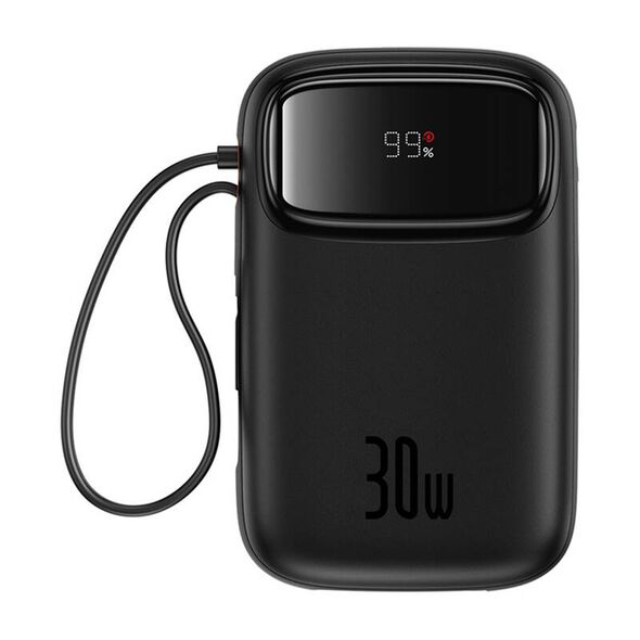 Baseus Powerbank Baseus QPow 2 10000mAh 30W 2xUSB-C (black) [product_code]  P10055008113-00 έως και 12 άτοκες δόσεις 6932172667740