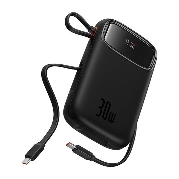 Baseus Powerbank Baseus QPow 2 10000mAh 30W 2xUSB-C (black) [product_code]  P10055008113-00 έως και 12 άτοκες δόσεις 6932172667740