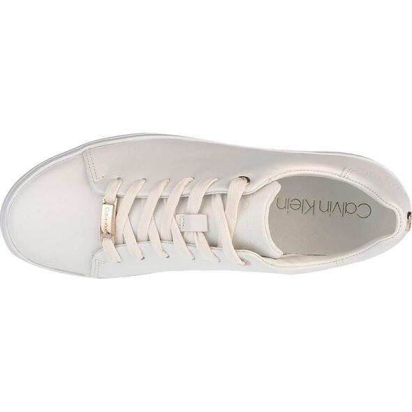 Calvin Klein Calvin Klein Flatform Lace Up HW0HW00575-0K4 białe 41