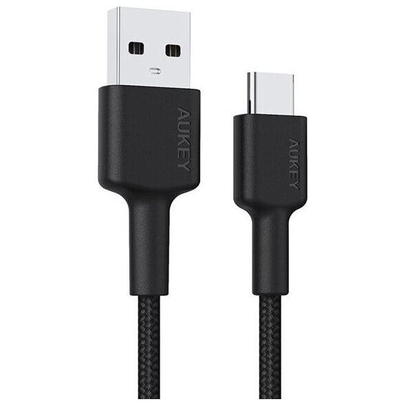 Kabel USB Aukey USB-A - USB-C 3 m Czarny (CB-CA3 OEM)