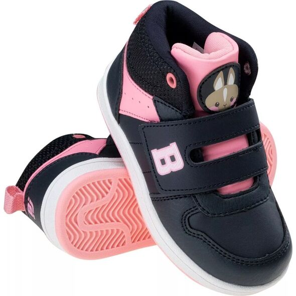 Bejo Dziecięce sneakersy Bejo BARDO KIDS M000144039 navy/pink/rabbit rozmiar 25