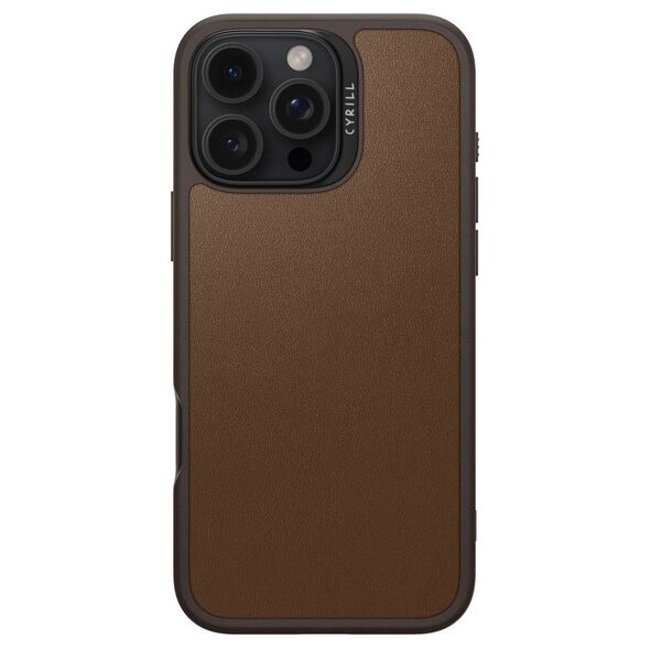 Spigen Case for iPhone 16 Pro Max - Spigen Cyrill Kajuk MagSafe - Saddle Brown 8809971232784 έως 12 άτοκες Δόσεις