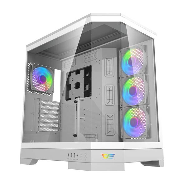 Darkflash Darkflash Computer Case DQX90 White [product_code]  DQX90 White έως και 12 άτοκες δόσεις 4710343799511