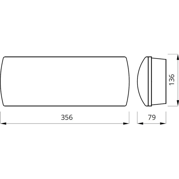 AWEX Oprawa awaryjna HELIOS IP65 ECO LED 3,2W 320lm 3m 1h jednozadaniowa PT HWM/3,2W/ESE/PT/TR - HWM/3,2W/ESE/PT/TR