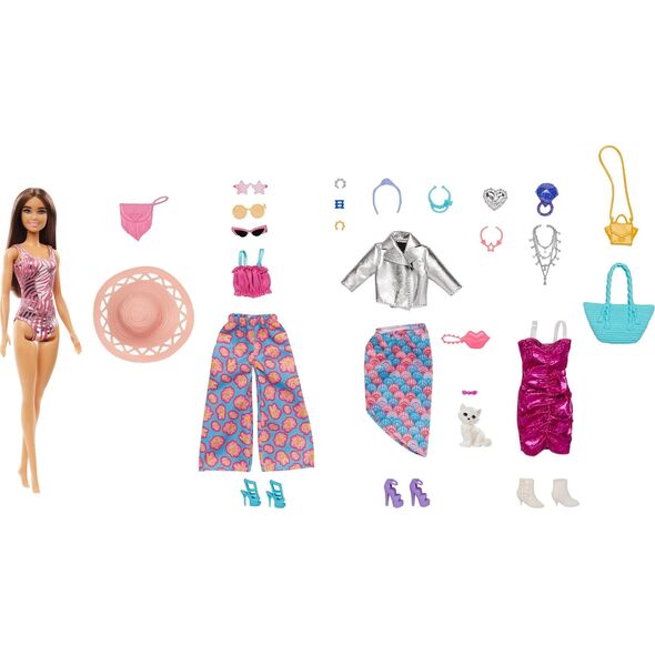 Lalka Barbie Barbie Barbie Fashionista Advent Calendar 2024