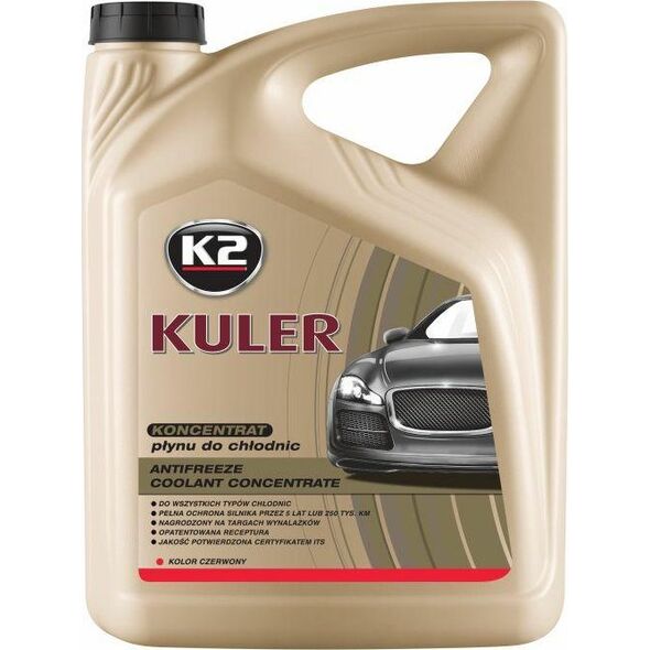 Sourcing K2 KULER RADIATOR FLUID CONC. 5L RED