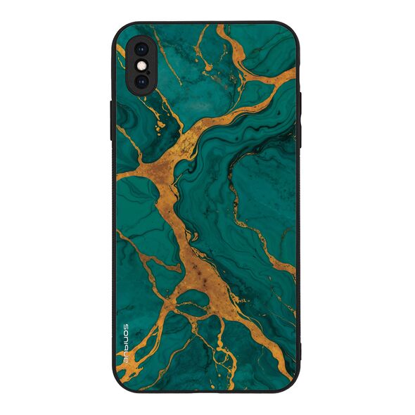 Θήκη Sonique Marble για Apple iPhone XS MAX Πράσινο 5210312071567