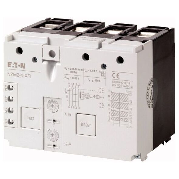 Eaton Blok różnicowoprądowy 4P 0,03-3A t 60-450ms NZM2-4-XFI (292344)