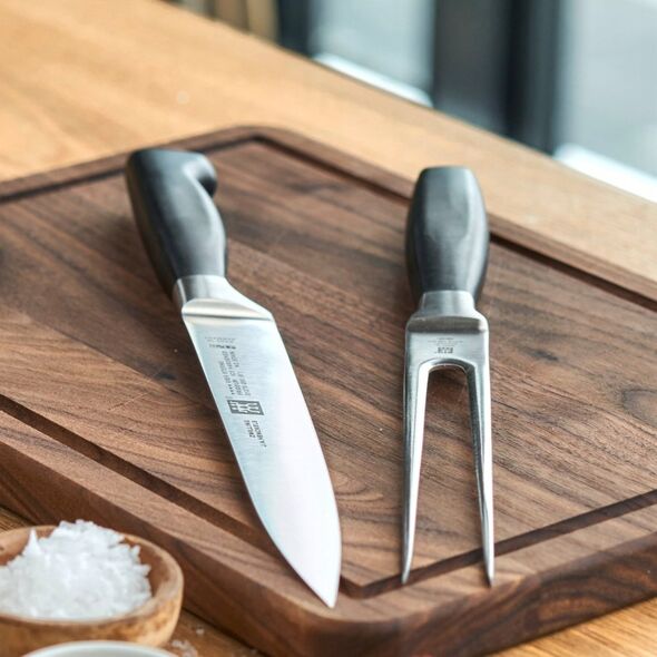 Zwilling Zestaw - nóż i widelec do mięs ZWILLING Four Star 35037-000-0