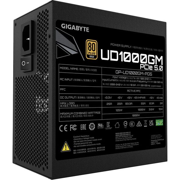 Zasilacz Gigabyte UD1000GM PG5 1000W (GP-UD1000GM PG5)