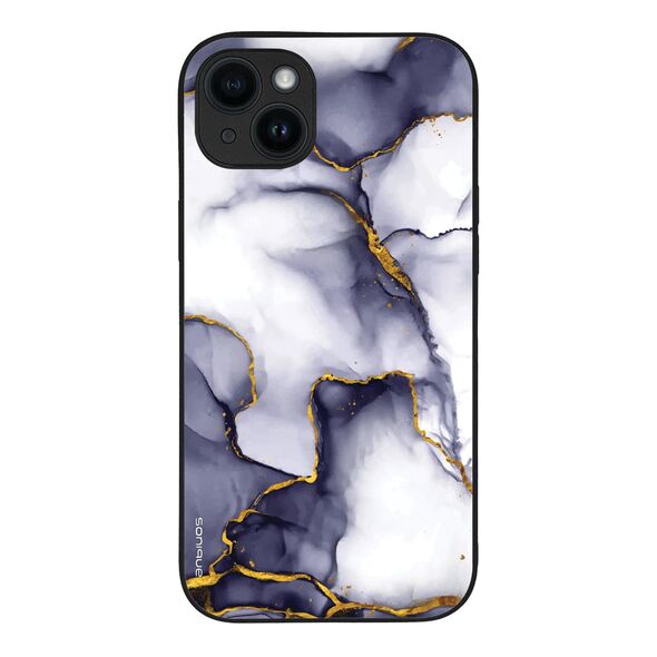 Θήκη Sonique Marble για Apple iPhone 14 Plus Μωβ Γκρι 5210312070157