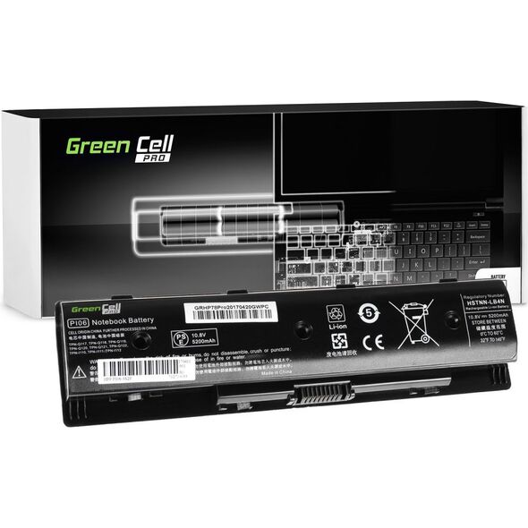 Bateria Green Cell PI06 PI06XL do HP Pavilion 15 17 Envy 15 17 M7 (HP78PRO)