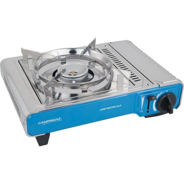 Campingaz Campingaz Gas cooker CampBistro DLX (silver/blue, one-flame cooker)