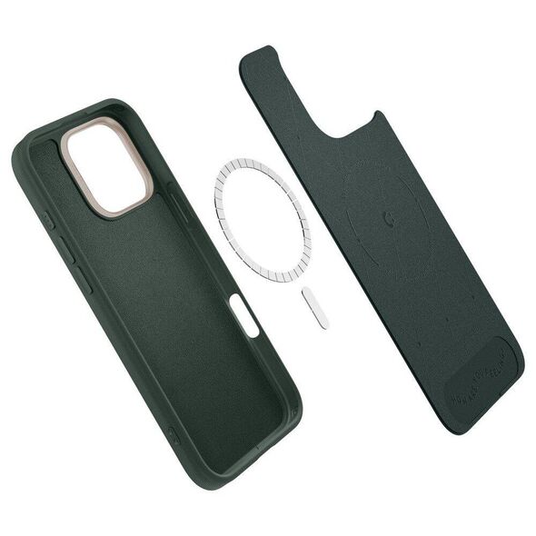 Case IPHONE 16 PRO Spigen Cyrill Kajuk Mag MagSafe Forest Green 8809971232883