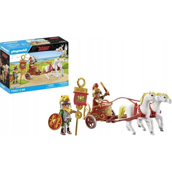 Figurka Playmobil Zestaw Asterix 71543 Rzymski rydwan