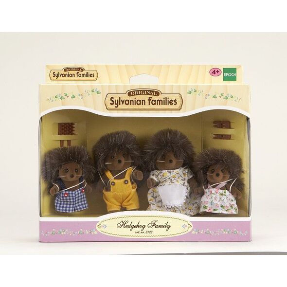 Figurka Epoch Sylvanian Families Rodzina jeżyków (3122)