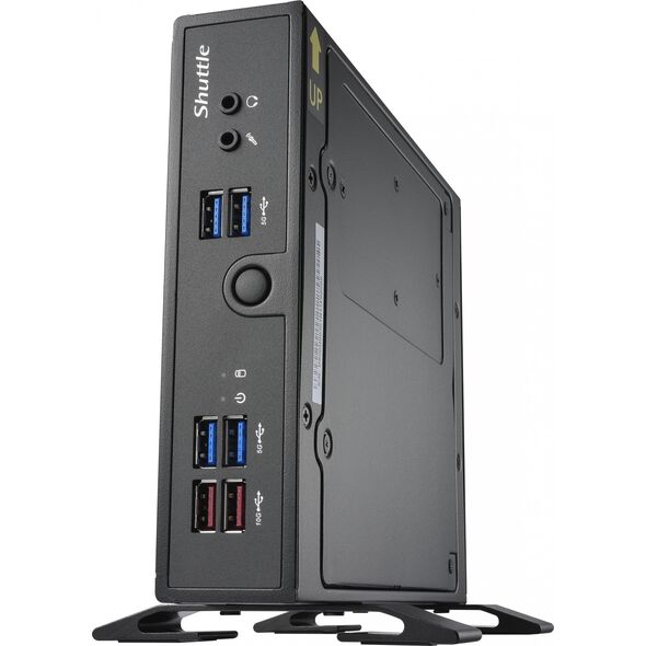 Komputer Shuttle SHUTTLE Barebone XPC slim DS50U5 Intel Core i5-1335U 2xSODIMM DDR4 2xM.2 1xSATA 1xHDMI 1xDP 1xVGA Black