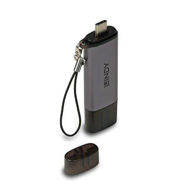 Czytnik Lindy MEMORY READER USB3.2 C & A SD/43335 LINDY