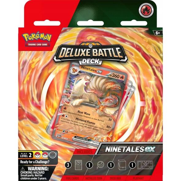 Pokemon Karty Deluxe Battle Deck Ninetales ex