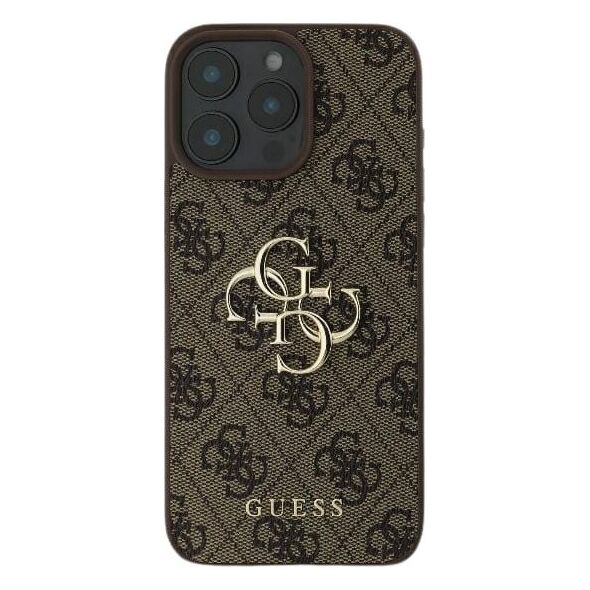 Guess Guess GUHCP16L4GMGBR iPhone 16 Pro 6.3" brązowy/brown hardcase 4G Big Logo