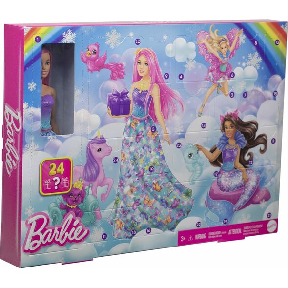 Mattel Dreamtopia Kalendarz adwentowy HRG90