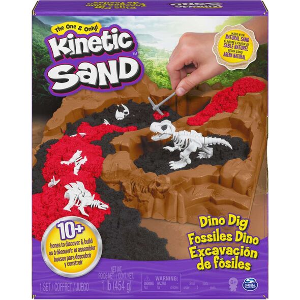 Spin Master KINETIC SAND WYKOPALISKO DINOZAUROW 6055874 PUD3