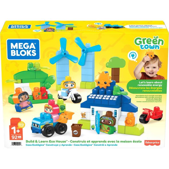 Mattel Mega Bloks Ekodomek: zestaw klocków (HCG36)