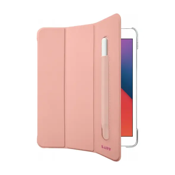 LAUT Huex Folio Apple iPad 10.2 2019/2020/2021 (7, 8, 9 gen) (rose)