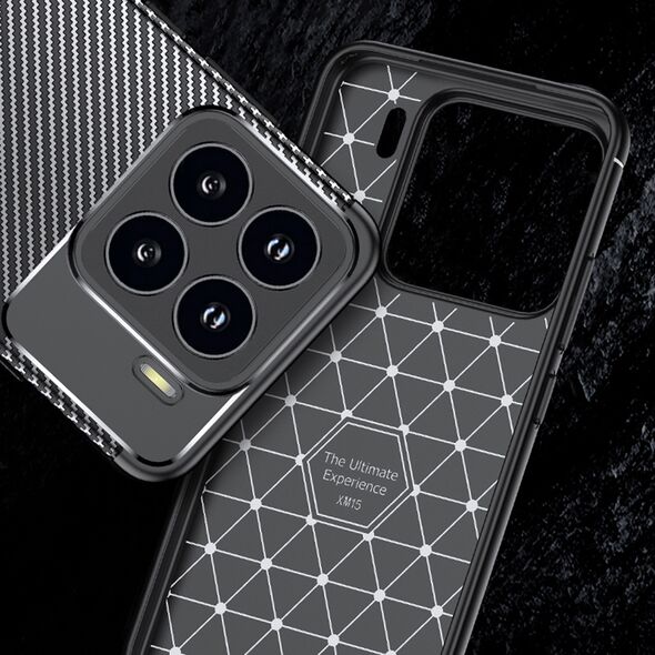 Techsuit Case for Xiaomi 15 Pro - Techsuit CarbonFiber - Black 5949419262393 έως 12 άτοκες Δόσεις