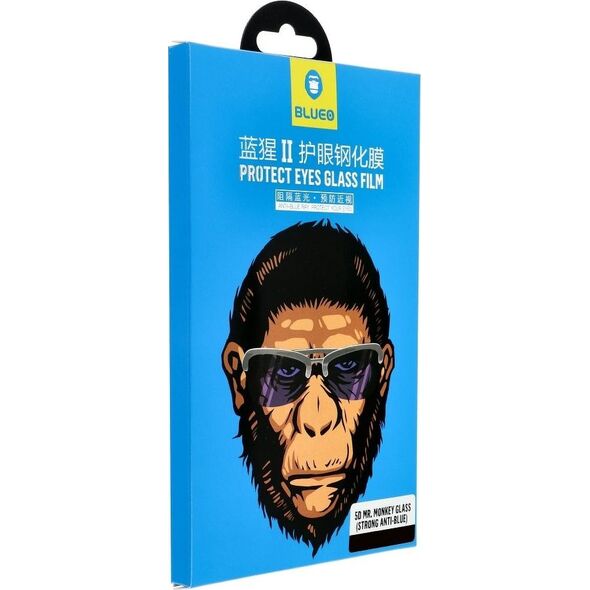 Partner Tele.com Szkło Hartowane 5D Mr. Monkey Glass - APP IPHO 12 / 12 Pro (6,1) czarny (Strong Privacy)