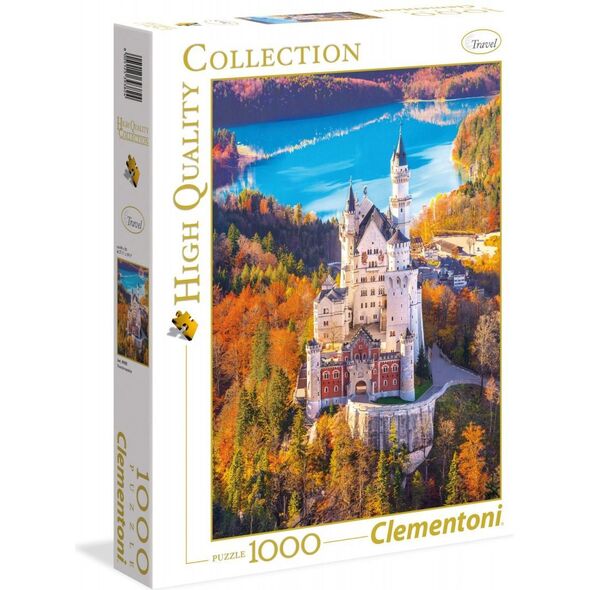 Clementoni Puzzle 1000el HQ Neuschwanstein (39382)