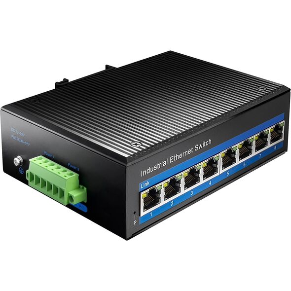 Cudy SWITCH PoE 8-port 8x30W 10/100 przemysłowy Cudy IF1008P