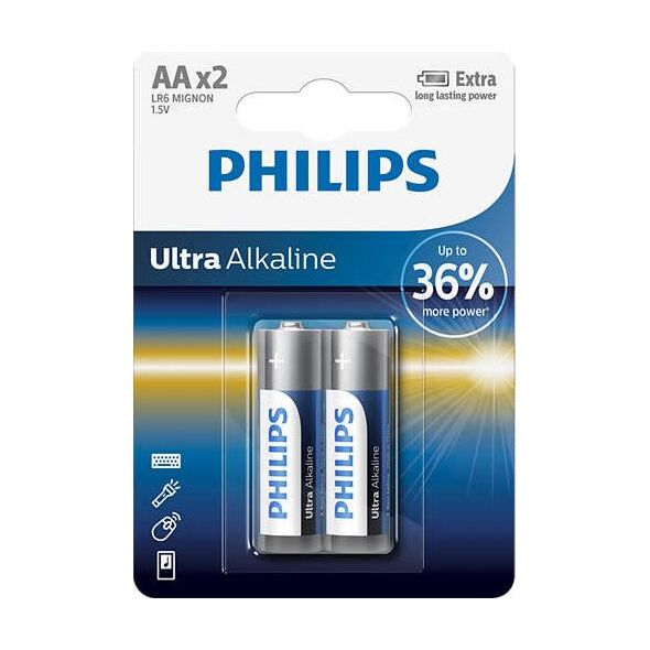 Philips Bateria Ultra AA / R6 2 szt.