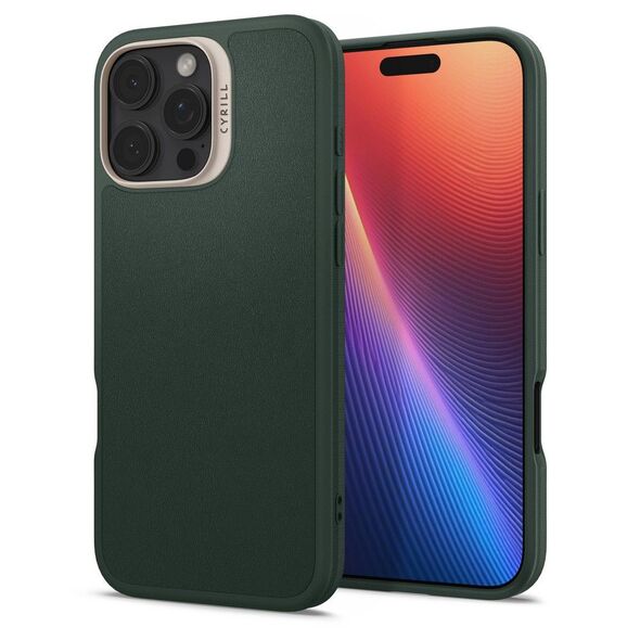 Spigen Case for iPhone 16 Pro Max - Spigen Cyrill Kajuk MagSafe - Forest Green 8809971232791 έως 12 άτοκες Δόσεις