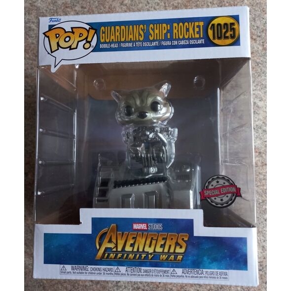 Figurka PROMO FUNKO POP FIGURKA Marvel Avengers Guardians Ship Rocket 63211