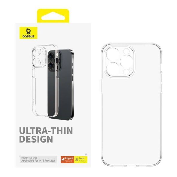 Case APPLE IPHONE 15 PRO MAX Baseus OS-Lucent Series transparent 6932172641016