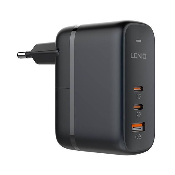 GaN Charger USB type-C LDNIO  65W black 6933138601075