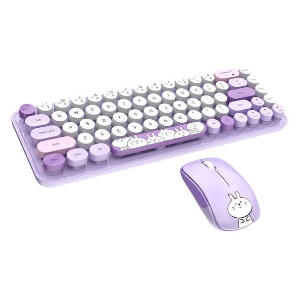 MOFII Wireless Keyboard+Mouse iBean Pro New 2.4G (Purple) 6950125751711