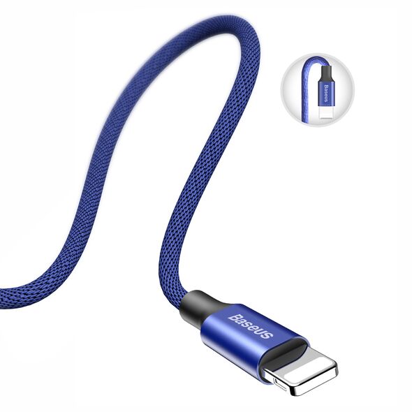 Baseus cable Yiven USB - Lightning 1,2 m 2A navy blue 6953156248823