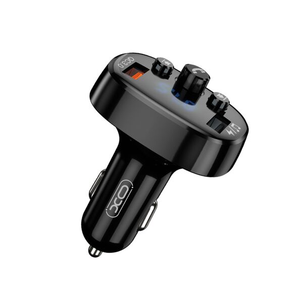 XO transmitter FM BCC03 Bluetooth MP3 car charger 18W black 6920680877348