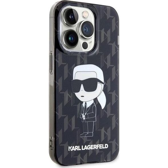 Karl Lagerfeld Karl Lagerfeld KLHCP15XHNKMKLK iPhone 15 Pro Max 6.7" czarny/black hardcase Monogram Ikonik