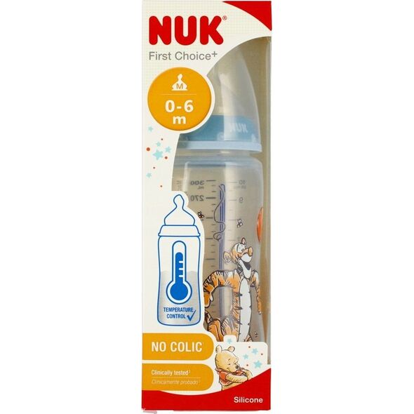 NUK NUK BUTELKA PP 300ML 0-6M FC  TYGR N10741022 1/6