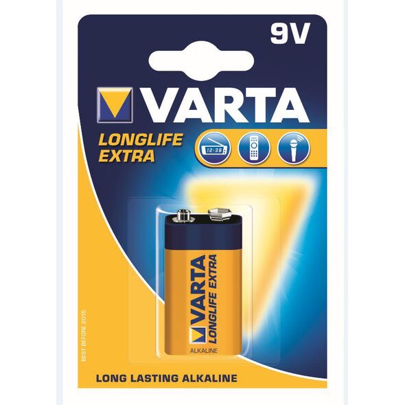 Varta Bateria LongLife Extra 9V Block 550mAh 1 szt.